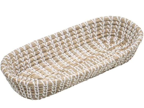 Ψωμιέρα 63042 36x16,5x6,5cm Cream Ladelle Seagrass