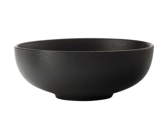 Σαλατιέρα Caviar Coupe AX0222 19cm Black Maxwell&Williams Medium Πορσελάνη