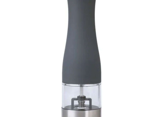 Μύλος Αλατιού-Πιπεριού Ηλεκτρικός Cosmopolitan KW0010 5,5x21cm Grey Maxwell&Williams Συνθετικό Υλικό