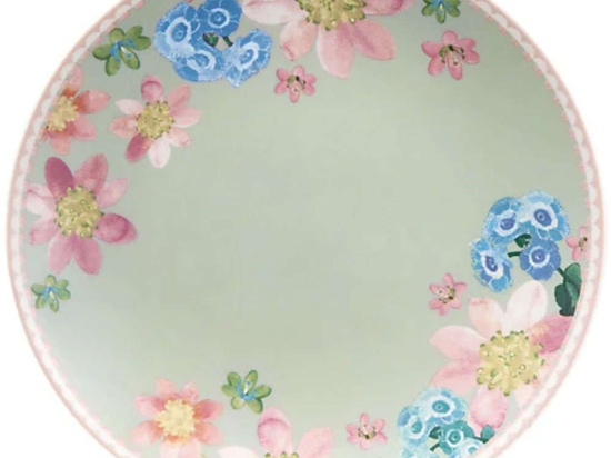 Πιάτο Γλυκού Primula AW0712 20cm Multi-Green Maxwell&Williams Πορσελάνη