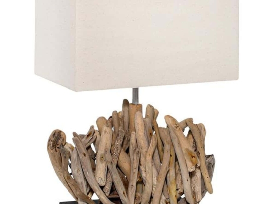 Φωτιστικό Επιτραπέζιο Dante 958-125-002 35x14x54cm E27 60W Natural-Beige