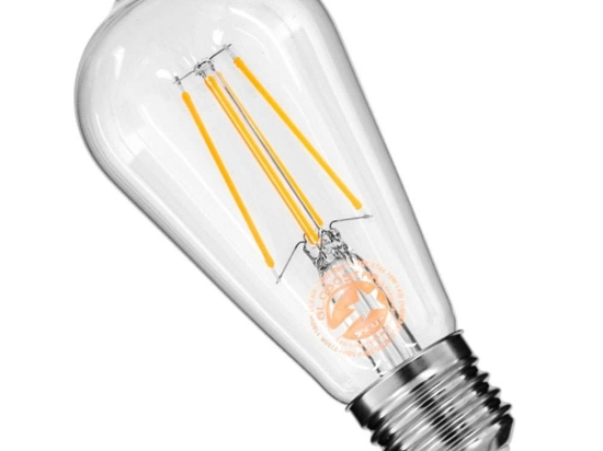 Λαμπτήρας Led Long Filament 99017 ST64 E27 10W 1100lm Dimmable Clear GloboStar