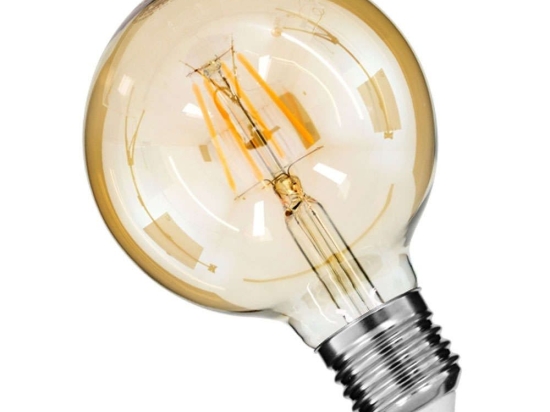 Λαμπτήρας Led Filament 99039 G95 E27 4W 420lm Dimmable Honey GloboStar