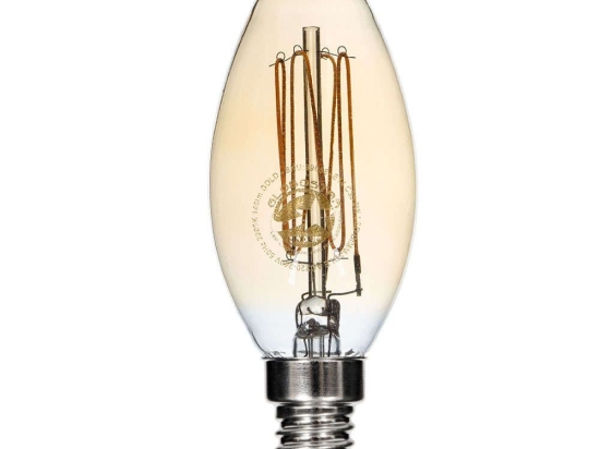 Λαμπτήρας Led Ultra Thin 99058 Φ3,5x10,5cm E14 2W 140lm Dimmable 2200K Honey Globostar 2W