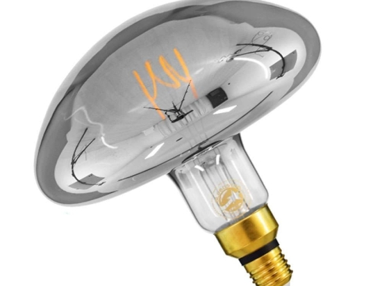 Λαμπτήρας Led Soft Spiral Filament 99174 MR200 E27 6W Dimmable Fume GloboStar 6W