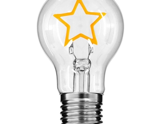 Λαμπτήρας Led Filament 99251 A60 E27 3W 240lm Dimmable Clear GloboStar 3W