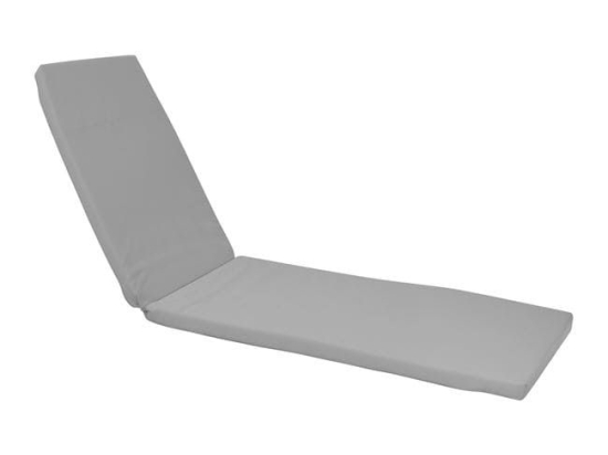 Μαξιλάρι Ξαπλώστρας Chios Grey HM11234.10P 196(117+1+78)x58x5 εκ.