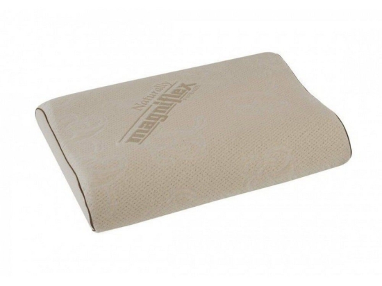 Μαξιλάρι Ύπνου Ανατομικό Cotton Deluxe Wave Blue-Beige Magniflex 42x72 100% Memory Foam