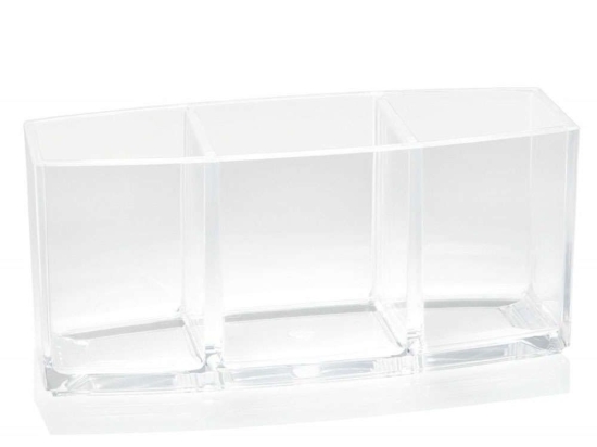 Θήκη Οργάνωσης LBTAH-BA68016 18x7x8cm Clear Andrea House Acrylic