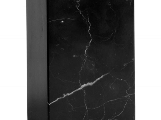 Ποτηροθήκη Marble LBTAH-BA71173 7x7x10,5cm Black Andrea House Μάρμαρο