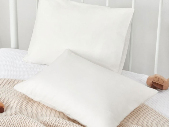 Μαξιλάρι Ύπνου Βρεφικό 8889 White Astron 30x40cm 100% Βαμβάκι