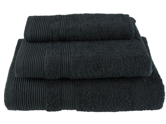 Πετσέτα 903 Black Astron Προσώπου 50x100cm 100% Βαμβάκι