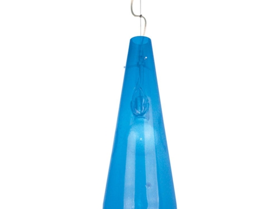 Φωτιστικό Οροφής BUGLE1PBL 1xE27 Blue-Clear Aca