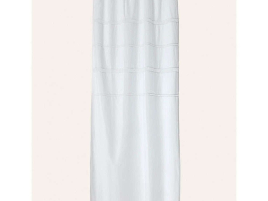 Κουρτίνα Inca CAINCA140BCO White Calma House 140X280 140x280cm 100% Βαμβάκι