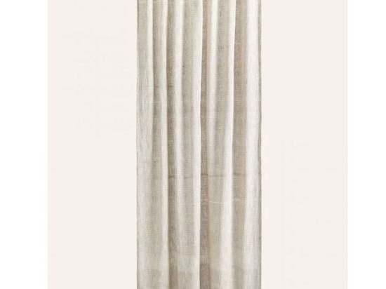 Κουρτίνα Knit Lucas CALUCAS140BEI Beige Calma House 140X280 140x280cm 100% Βαμβάκι