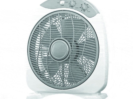 Ανεμιστήρας Δαπέδου Τετράγωνος FANFPG60 30cm 40W White-Grey Aca
