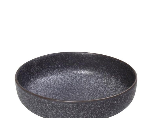 Πιάτο Βαθύ Etna Step FRL104K4 Φ17,5x4,5cm Grey Espiel Πηλός