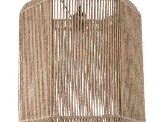 Φωτιστικό Οροφής Galante Boho 00519 Φ40x40cm 1xE27 Beige GloboStar