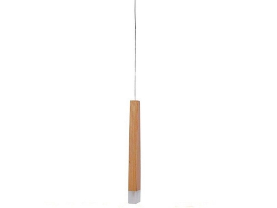 Φωτιστικό Οροφής Led Woodfalls 01252 Beige GloboStar Ξύλο