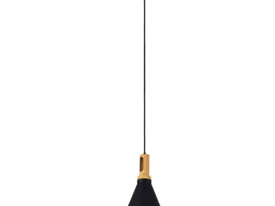 Φωτιστικό Οροφής Calypso 01334-C Φ25x40cm 1xE27 Black-Gold Globostar