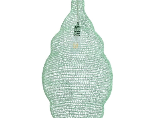 Φωτιστικό Οροφής Kentucky 01897 Φ40x70cm 1xE27 IP20 Turquoise GloboStar