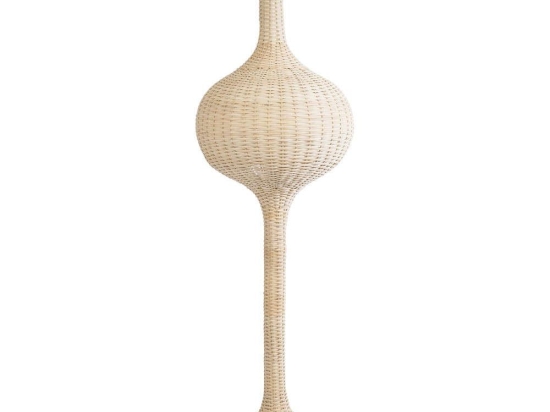 Φωτιστικό Δαπέδου Aladdin 02051 Φ50x150cm 1xE27 IP20 Beige GloboStar