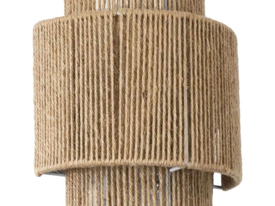 Φωτιστικό Τοίχου - Απλίκα Mabana Boho 02322 23x11x25cm 1xE27 Beige GloboStar