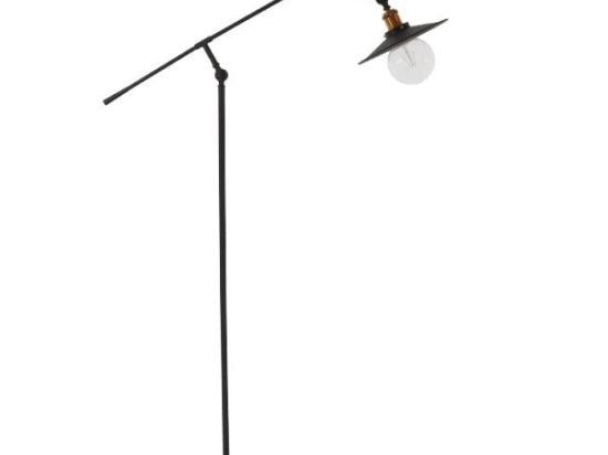 Φωτιστικό Δαπέδου Wynge 01101 Black GloboStar Μέταλλο