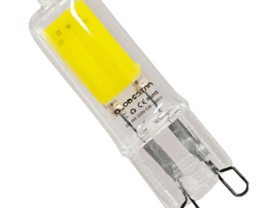 Λαμπτήρας Led Filament Cob 115092 G9 4W 440lm 6000K Clear GloboStar 4W