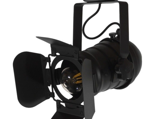 Φωτιστικό Οροφής Detroit 01372 Black GloboStar Μέταλλο