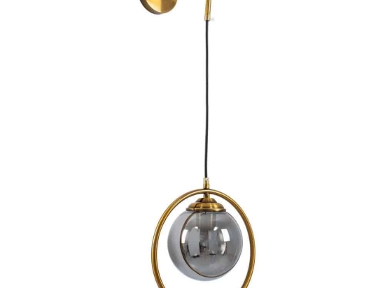 Φωτιστικό Τοίχου-Απλίκα Vienna 00923 25x23x27cm Gold GloboStar