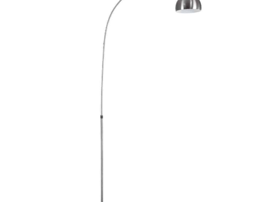 Φωτιστικό Δαπέδου Prague 00989 90x29,5x180cm 1xE27 Black-Silver GloboStar