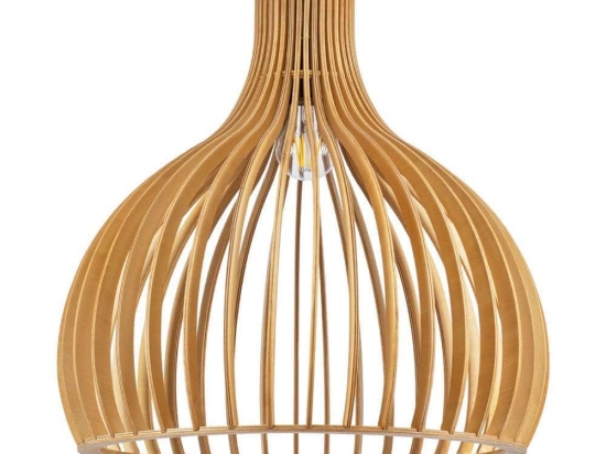 Φωτιστικό Οροφής Scandinavia 01701 Φ45x45cm 1xE27  Beige GloboStar
