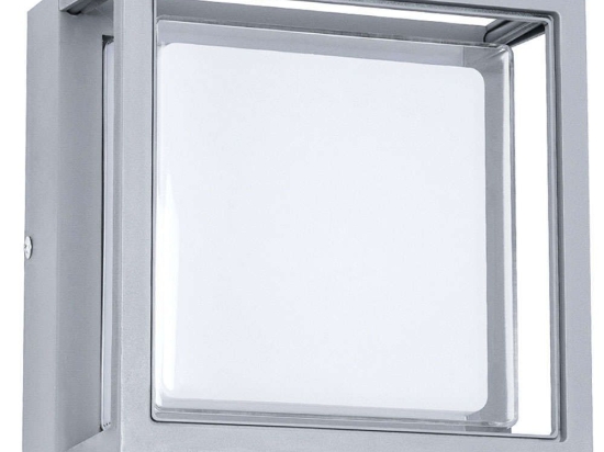 Φωτιστικό Τοίχου - Απλίκα Majestic 60774 17x17x9cm Led 1050lm 10W 4500K Grey GloboStar