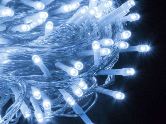 Χριστουγεννιάτικα Λαμπάκια Σειρά 200 Led 85837 23m Με 8 Προγράμματα 3,6W 6000K Clear GloboStar