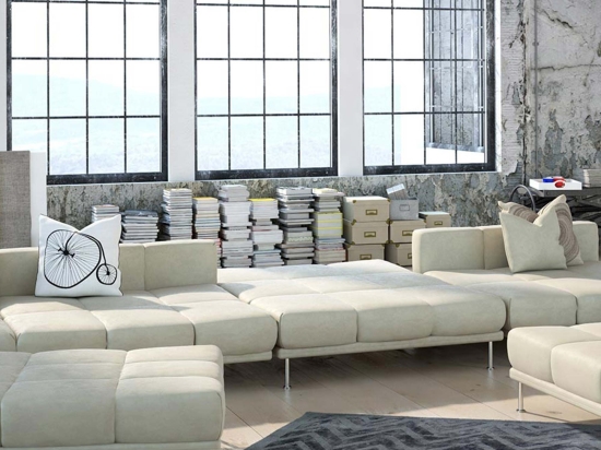 Χαλί Luxury 410 Grey-Anthracite Kayoom 160X230cm