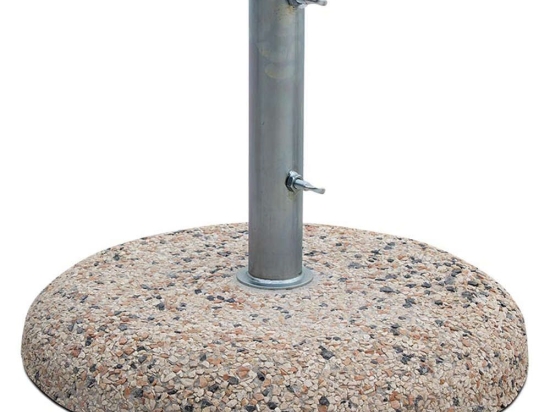 Βάση Ομπρέλας Ψηφιδωτή 0020018 35Kg Με Σωλήνα Φ52cm Cement Megapap
