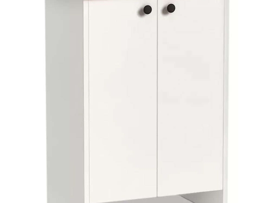 Παπουτσοθήκη Sole 0117718 58x38x82cm Oak-White Μελαμίνη
