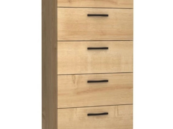 Συρταριέρα Helia 0258627 60x44x108cm Sonoma
