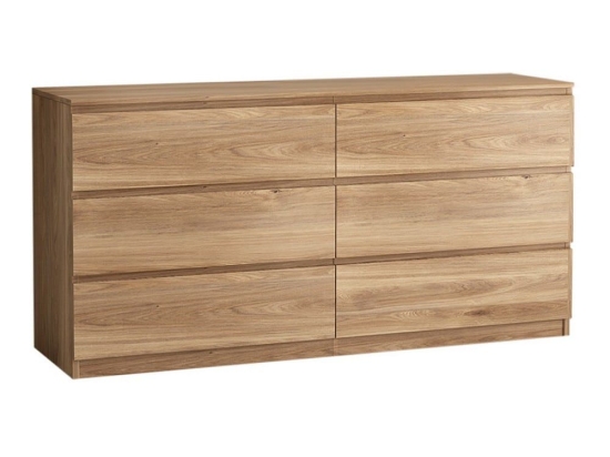 Συρταριέρα Mauro 0233245 138x40x70cm Honey Oak