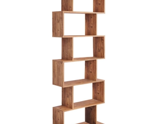 Βιβλιοθήκη Zigzag 0242237 70x24x192,6cm Pine Oak