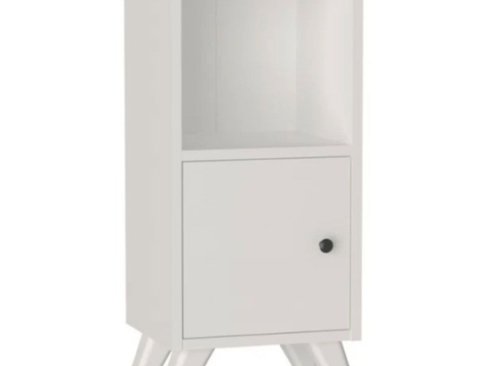 Κομοδίνο Vira 0256499 34x30x78cm White