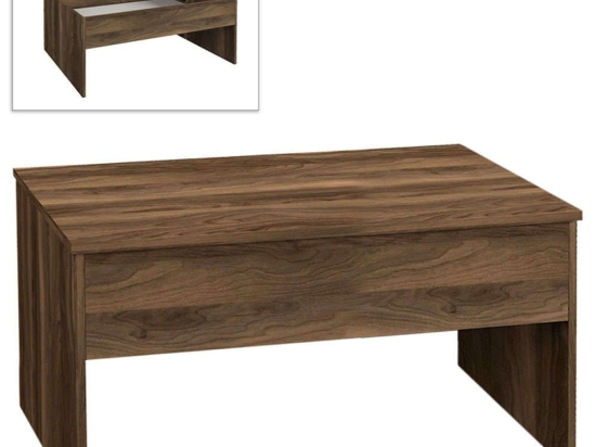 Τραπέζι Σαλονιού Devon 0228164 110x60x44,8cm Walnut