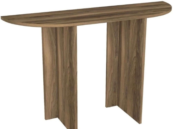 Κονσόλα Cortado 0252873 120x35x75cm Walnut Μοριοσανίδα, Μελαμίνη