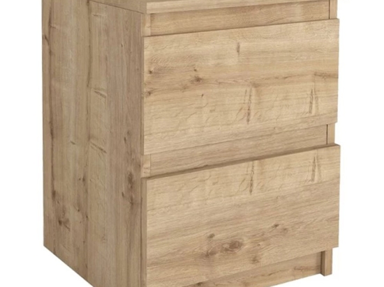 Κομοδίνο Breve 0256453 39,8x41,8x55cm Sapphire Oak