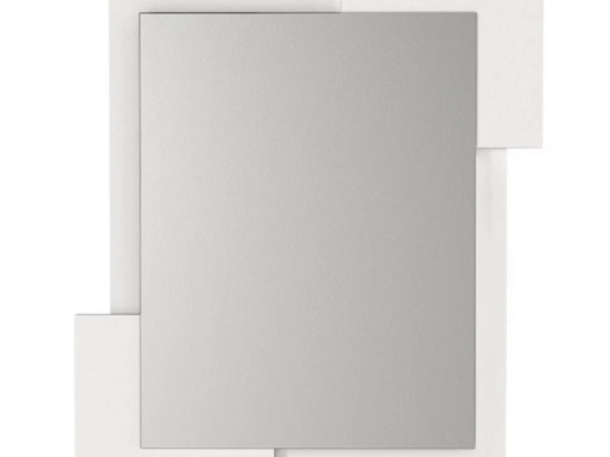 Καθρέπτης Τοίχου Selinos 0265931 65x2,2x85cm White Μοριοσανίδα, Μελαμίνη