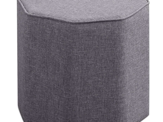 Σκαμπό Hexa 0250676 40x40x42cm Grey