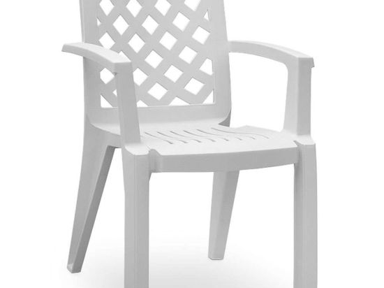 Πολυθρόνα Κήπου Kira 0226273 58x52x87cm White