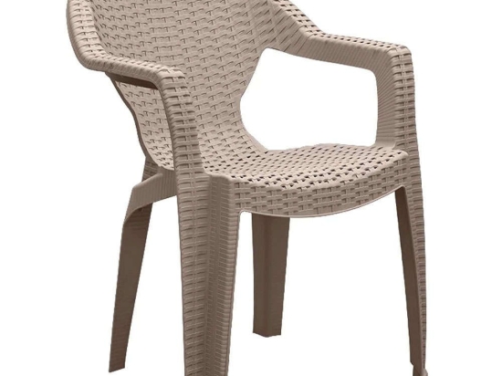 Πολυθρόνα Sebia 0242675 60x58x80cm Beige