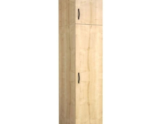 Ντουλάπα Μονόφυλλη Με Πατάρι Victoria 0260752 50x60x240cm Sonoma Μονόφυλλη